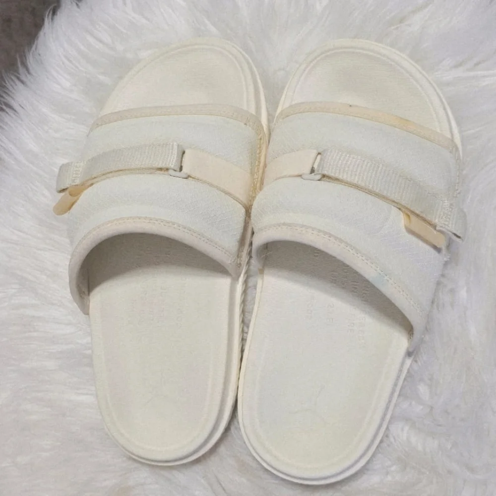Jordan Super Play Slides Sandals Coconut Milk Men's Size 40🌴✌️